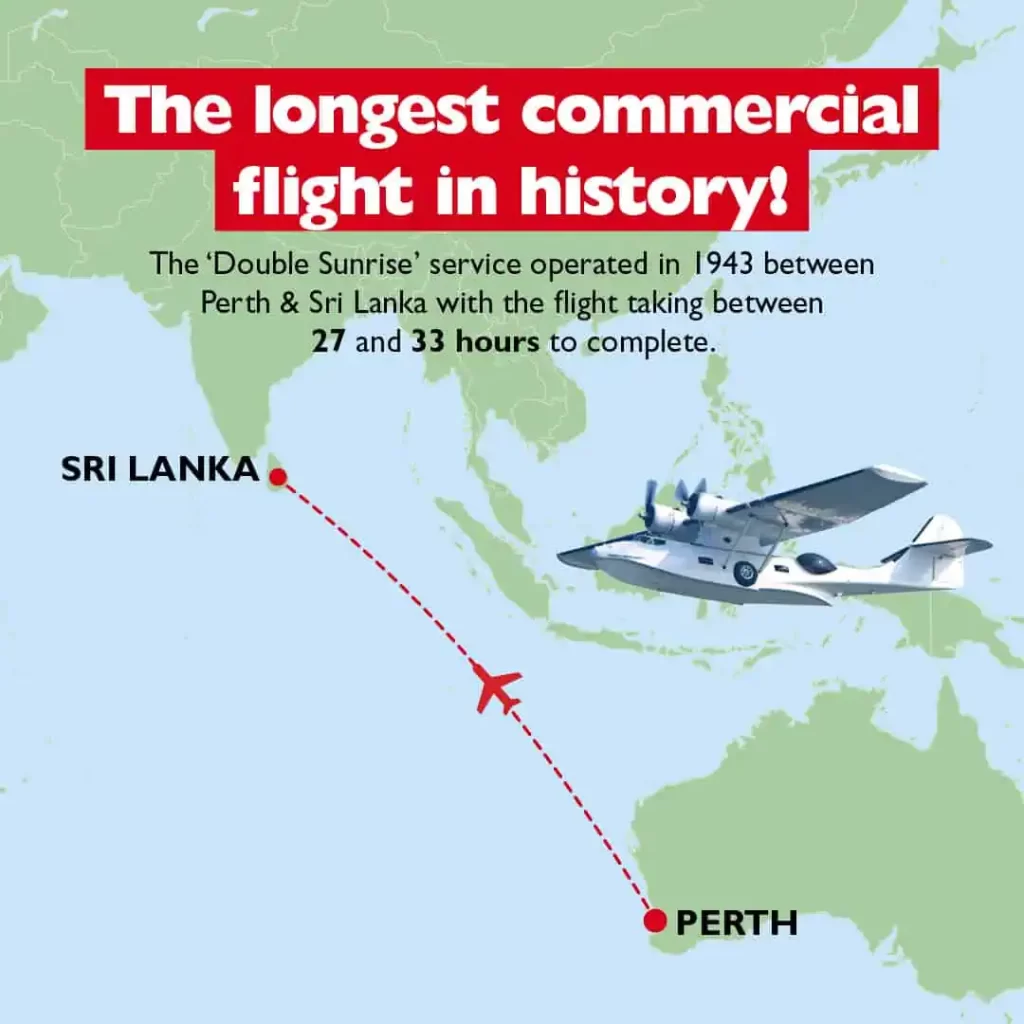 Back in 1943, this epic journey connected Perth, Australia, and Sri Lanka