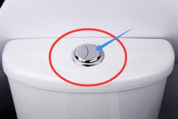 Dual-flushing-buttons-why-are-there-two-flush-buttons-on-the-toilet-use-the-discharge-button-is-correct-picture-1